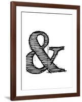 Ampersand 1-NaxArt-Framed Art Print