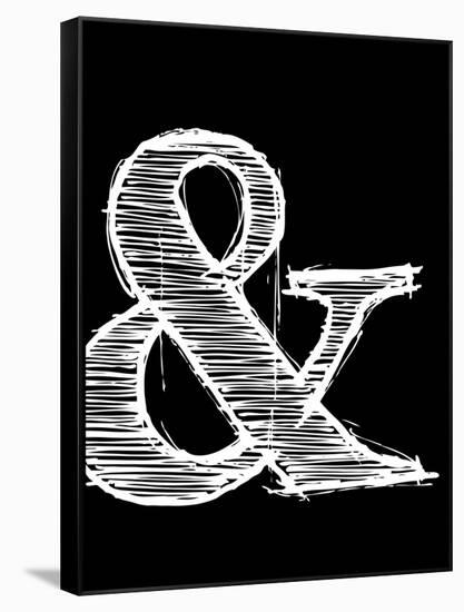 Ampersand 2-NaxArt-Framed Stretched Canvas