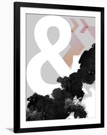 Ampersand Abstract Print-Urban Epiphany-Framed Art Print