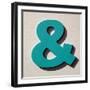 Ampersand Blue-Philip Sheffield-Framed Giclee Print