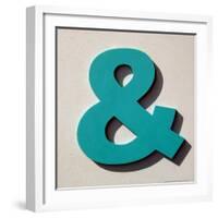 Ampersand Blue-Philip Sheffield-Framed Giclee Print