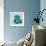 Ampersand Blue-Philip Sheffield-Framed Giclee Print displayed on a wall