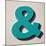 Ampersand Blue-Philip Sheffield-Mounted Giclee Print