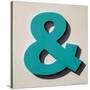 Ampersand Blue-Philip Sheffield-Stretched Canvas