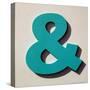 Ampersand Blue-Philip Sheffield-Stretched Canvas