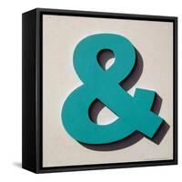 Ampersand Blue-Philip Sheffield-Framed Stretched Canvas