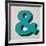 Ampersand Blue-Philip Sheffield-Framed Giclee Print