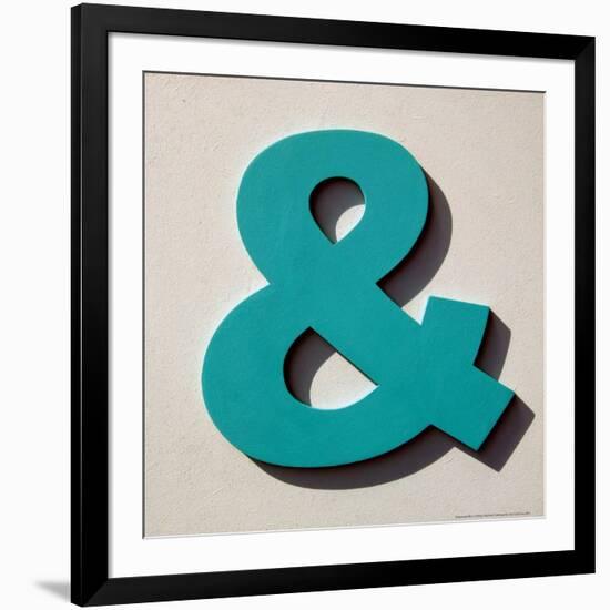 Ampersand Blue-Philip Sheffield-Framed Giclee Print