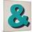 Ampersand Blue-Philip Sheffield-Mounted Giclee Print