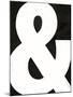 Ampersand Emblem-Joni Whyte-Mounted Giclee Print