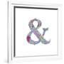 Ampersand-Green Girl-Framed Giclee Print