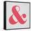 Ampersand-Philip Sheffield-Framed Stretched Canvas