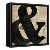 Ampersand-N. Harbick-Framed Stretched Canvas