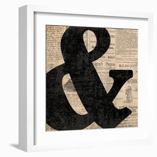 Ampersand-N. Harbick-Framed Art Print