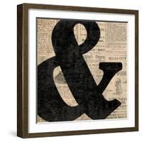 Ampersand-N. Harbick-Framed Art Print