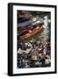 Amphawa Weekend Market, Amphawa, Thailand, Southeast Asia, Asia-Andrew Taylor-Framed Photographic Print