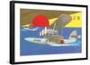 Amphibious Aircraft-null-Framed Art Print