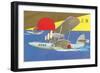 Amphibious Aircraft-null-Framed Art Print