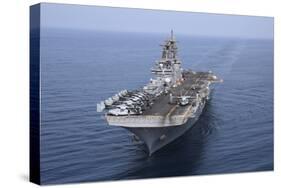 Amphibious Assault Ship USS Kearsarge Conducts Operations at Sea-null-Stretched Canvas