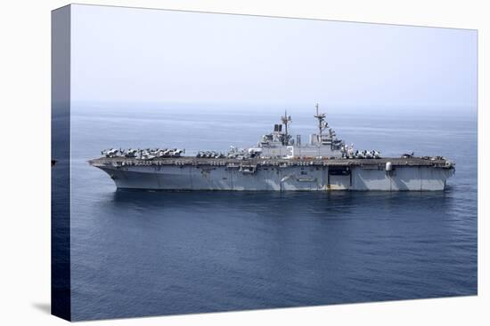 Amphibious Assault Ship USS Kearsarge Conducts Operations at Sea-null-Stretched Canvas
