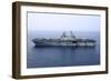 Amphibious Assault Ship USS Kearsarge Conducts Operations at Sea-null-Framed Photographic Print