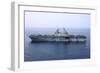 Amphibious Assault Ship USS Kearsarge Conducts Operations at Sea-null-Framed Photographic Print