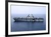 Amphibious Assault Ship USS Kearsarge Conducts Operations at Sea-null-Framed Photographic Print