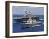 Amphibious Assault Ship USS Nassau-Stocktrek Images-Framed Photographic Print
