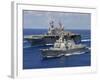 Amphibious Assault Ship USS Nassau-Stocktrek Images-Framed Photographic Print