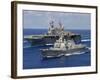 Amphibious Assault Ship USS Nassau-Stocktrek Images-Framed Photographic Print