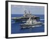 Amphibious Assault Ship USS Nassau-Stocktrek Images-Framed Photographic Print