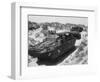 Amphibious Landing Craft During Rehearsals for Normandy-null-Framed Photographic Print