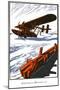 Amphibious Monoplane-Found Image Press-Mounted Giclee Print