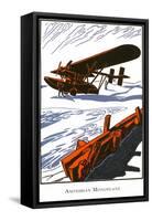 Amphibious Monoplane-Found Image Holdings Inc-Framed Stretched Canvas