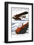 Amphibious Monoplane-Found Image Holdings Inc-Framed Photographic Print