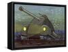 Amphibious Tank Capable of Operating Underwater-null-Framed Stretched Canvas