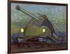 Amphibious Tank Capable of Operating Underwater-null-Framed Art Print