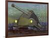 Amphibious Tank Capable of Operating Underwater-null-Framed Art Print