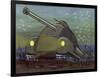 Amphibious Tank Capable of Operating Underwater-null-Framed Art Print