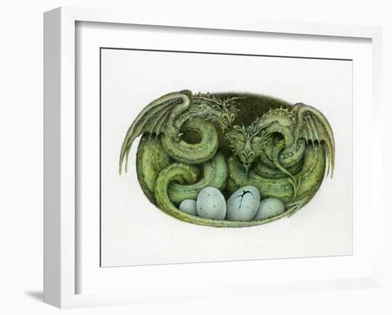 Amphisbaena, 1992-Wayne Anderson-Framed Giclee Print