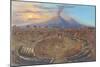 Amphitheater at Pompeii-null-Mounted Art Print