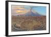 Amphitheater at Pompeii-null-Framed Art Print