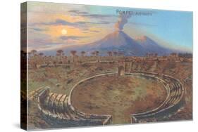 Amphitheater at Pompeii-null-Stretched Canvas