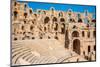 Amphitheater in El Jem, Tunisia-perszing1982-Mounted Photographic Print