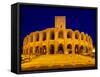 Amphitheater of Arles at Twilight-Circumnavigation-Framed Stretched Canvas