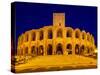 Amphitheater of Arles at Twilight-Circumnavigation-Stretched Canvas