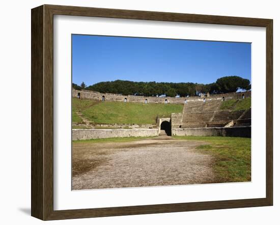 Amphitheater, Pompeii, Italy-null-Framed Giclee Print