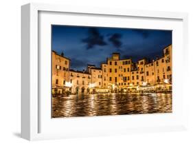 Amphitheatersquare Lucca Italy-null-Framed Art Print