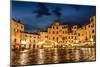 Amphitheatersquare Lucca Italy-null-Mounted Art Print