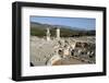 Amphitheatre and Harpy Monument-Stuart Black-Framed Photographic Print